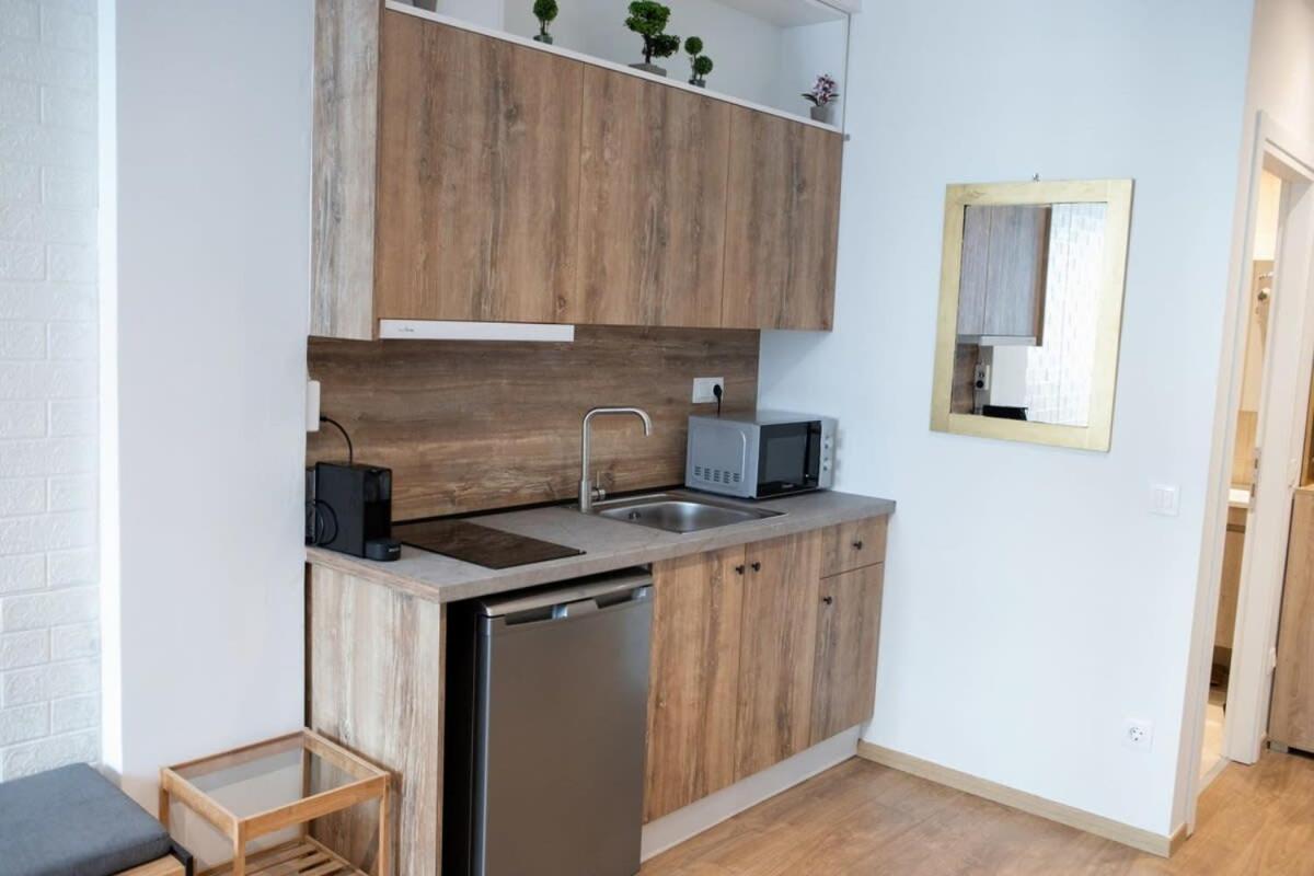 Ferienwohnung Cozy Modern Studio In Thessaloniki Exterior foto